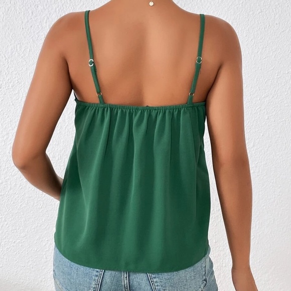 Boho Lace Trim Cami Tank Top - Picture 10 of 13